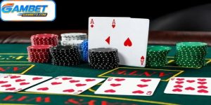 Chinese Poker GAMBET determines results through three card hands