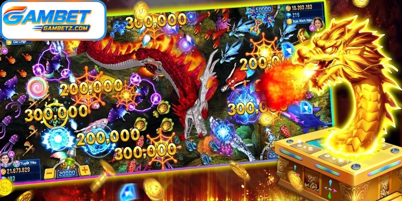 Dragon King Fishing GAMBET is built around a lively underwater theme