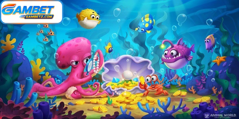 Diverse marine creatures in every fishing session